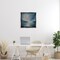 Stupell Industries Blue Hour Abstract Landscape Floater Framed Canvas Wall Art Design by Lydia Orange